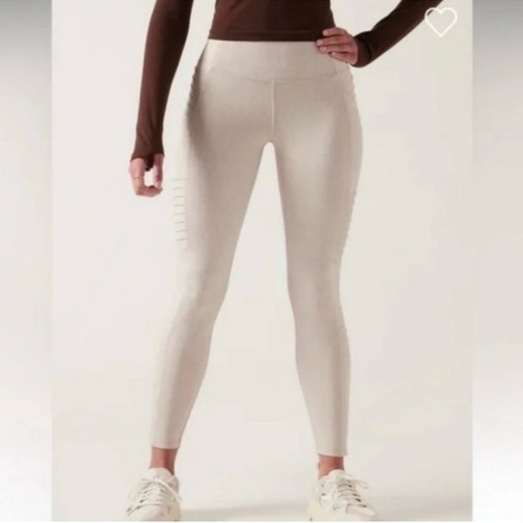 Athleta Delancey Moto Textured Tight - Picture 1 of 10